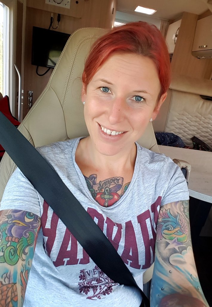 Wohnmobil Selfie