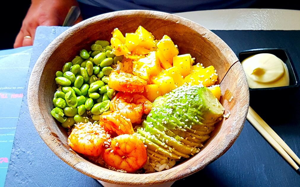 Poke Bowl im Novelle Leeuwarden