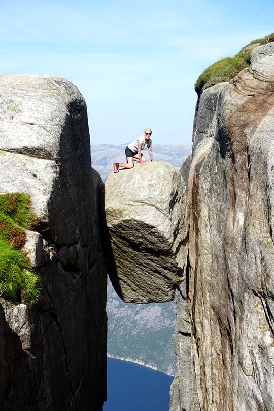 Kjeragbolten Wanderung